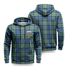 Baird Ancient Tartan Crest Hoodie