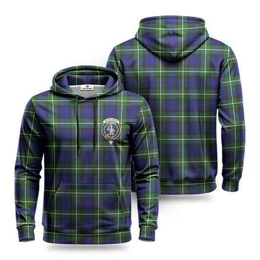 Bannerman Tartan Crest Hoodie 1500