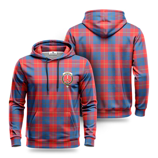 Blane Tartan Crest Hoodie 1500