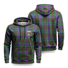 Brodie Hunting Modern Tartan Crest Hoodie