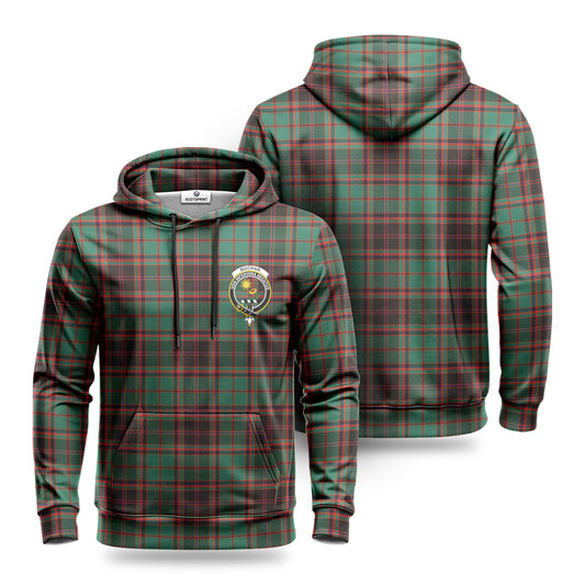 Buchan Ancient Tartan Crest Hoodie 1500