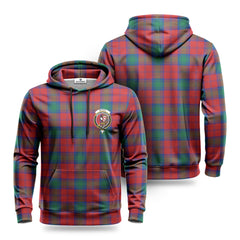 Byres Tartan Crest Hoodie