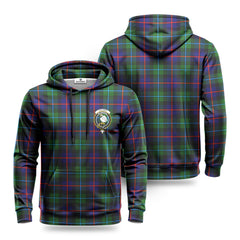 Calder (Calder-Campbell) Tartan Crest Hoodie