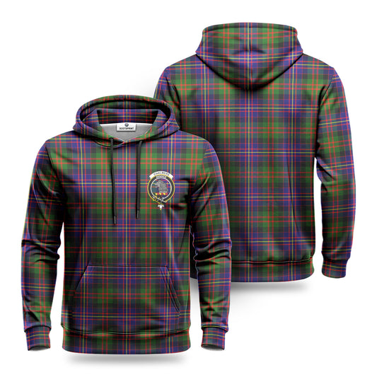 Chalmers Tartan Crest Hoodie 1500