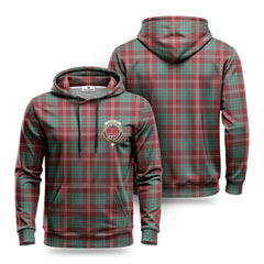 Crawford Modern Tartan Crest Hoodie