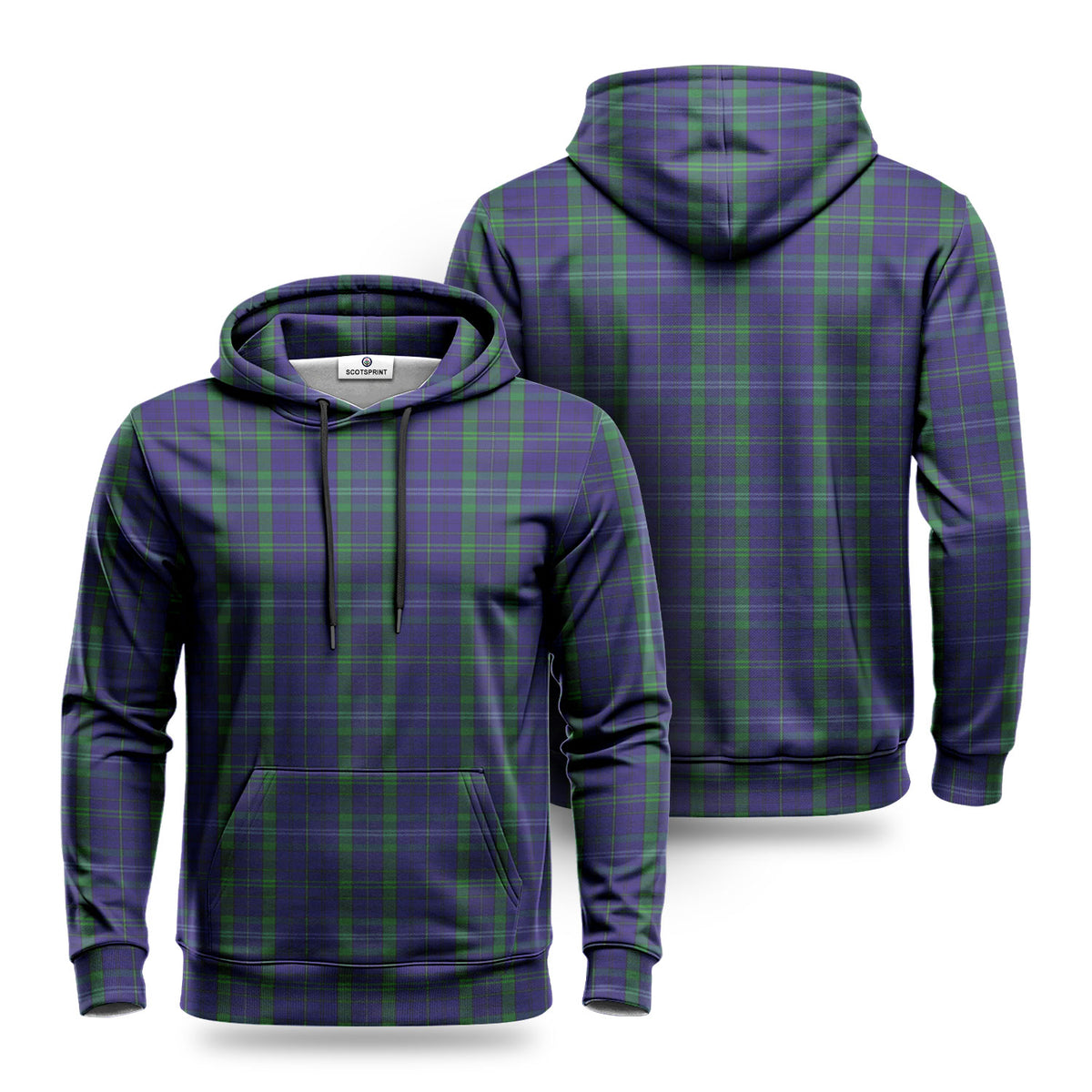 Davies Tartan Hoodie