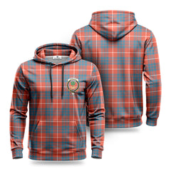 Hamilton Ancient Tartan Crest Hoodie