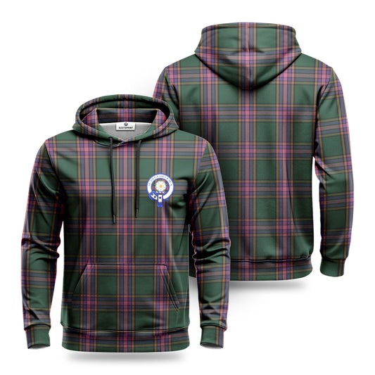 Jacobites and Friends Tartan Crest Hoodie 1500