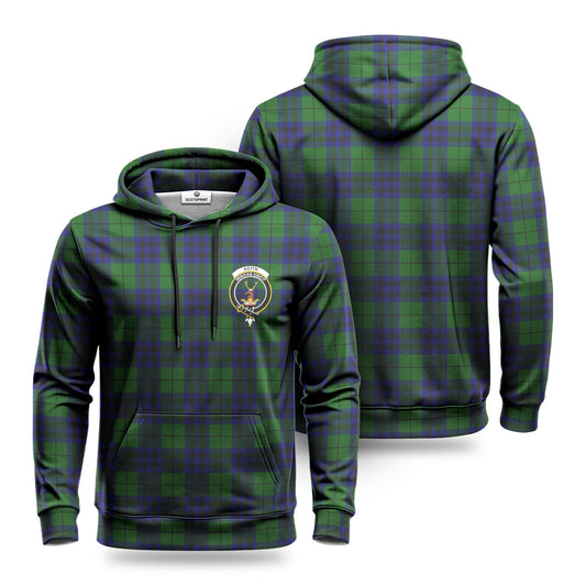 Keith Modern Tartan Crest Hoodie 1500