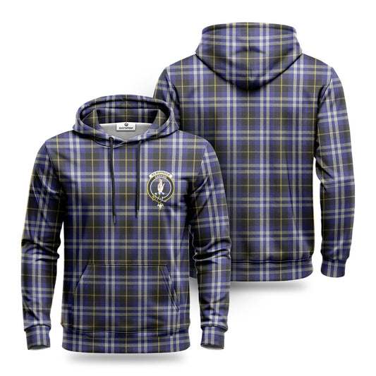 Kilmarnock Tartan Crest Hoodie 1500