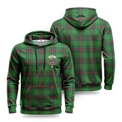 Kinloch Tartan Crest Hoodie