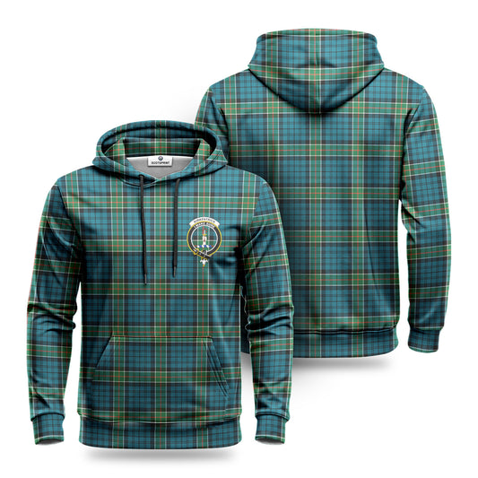 Kirkpatrick Ancient Tartan Crest Hoodie 1500