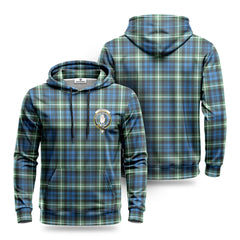 Lamont Ancient Tartan Crest Hoodie