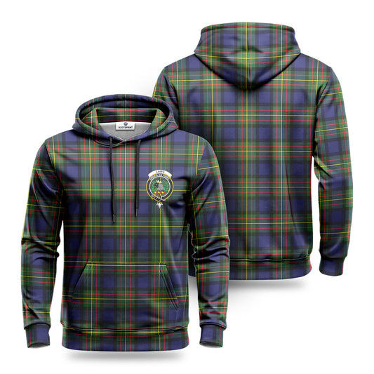 Laws Tartan Crest Hoodie 1500