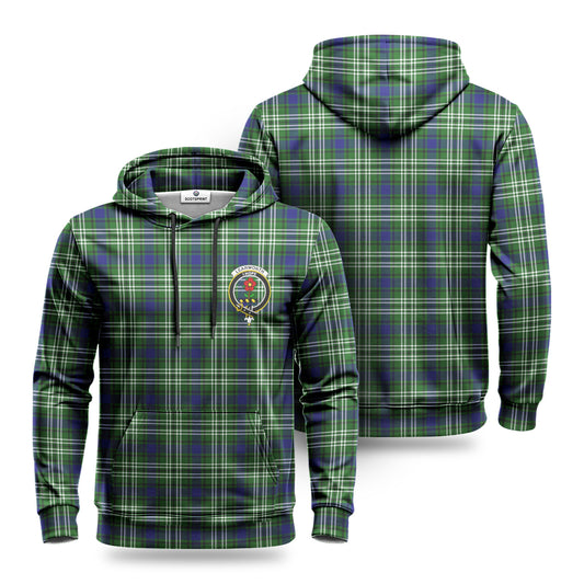 Learmonth Tartan Crest Hoodie 1500