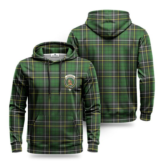 MacAlpine Modern Tartan Crest Hoodie 1500