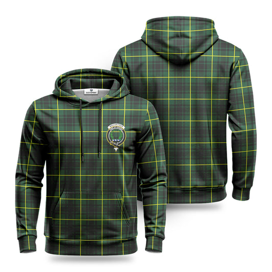 MacArthur Modern Tartan Crest Hoodie 1500