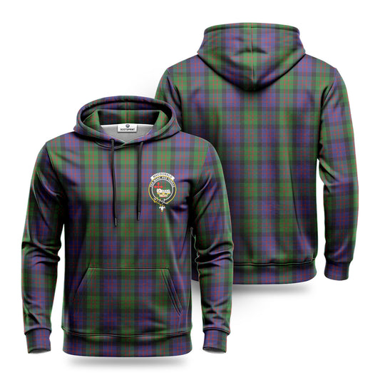 MacDonald Tartan Crest Hoodie 1500