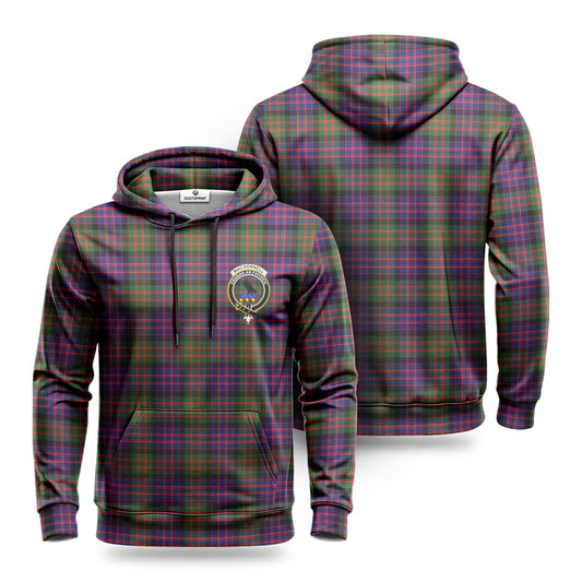 MacDonnell of Glengarry Modern Tartan Crest Hoodie 1500