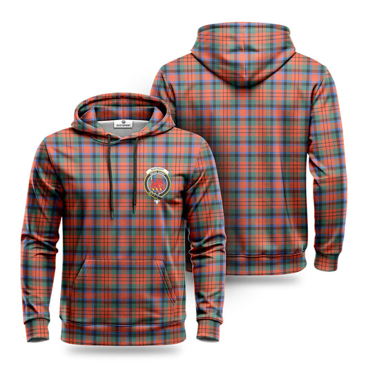 MacDuff Ancient Tartan Crest Hoodie 1500