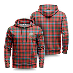 MacDuff Modern Tartan Crest Hoodie