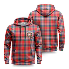 MacFarlane Modern Tartan Crest Hoodie