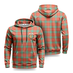 MacFie Ancient Tartan Crest Hoodie