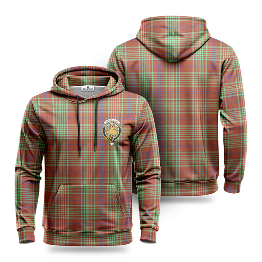 MacGillivray Hunting Ancient Tartan Crest Hoodie 1500