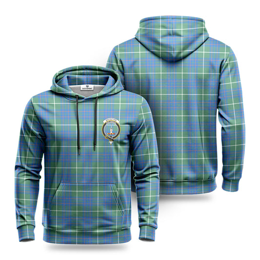 MacIntyre Hunting Ancient Tartan Crest Hoodie 1500