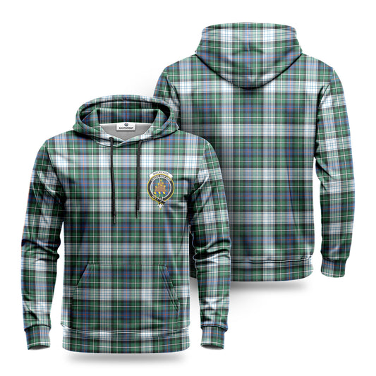 MacKenzie Dress Ancient Tartan Crest Hoodie 1500