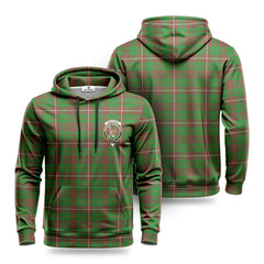 MacKinnon Hunting Modern Tartan Crest Hoodie