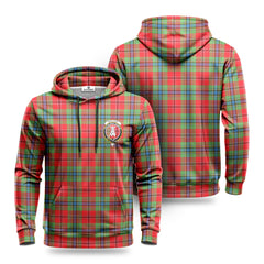 MacLean of Duart Modern Tartan Crest Hoodie