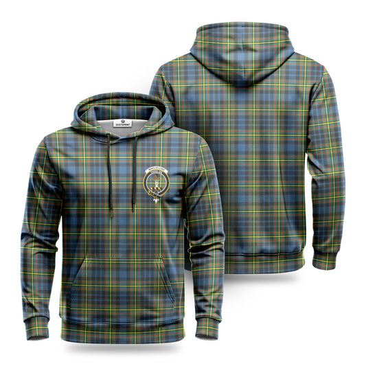 MacLellan Ancient Tartan Crest Hoodie 1500