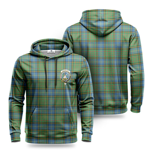 MacMillan Hunting Ancient Tartan Crest Hoodie 1500