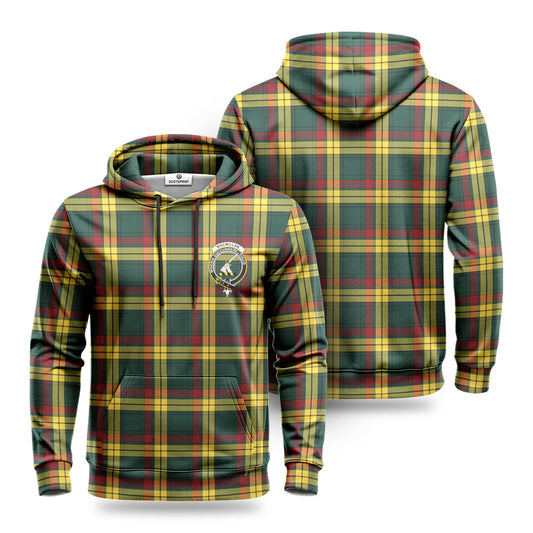 MacMillan Old Modern Tartan Crest Hoodie 1500