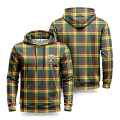 MacMillan Old Modern Tartan Crest Hoodie