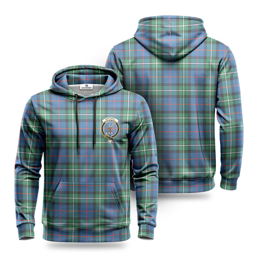 MacPhail Hunting Ancient Tartan Crest Hoodie 1500