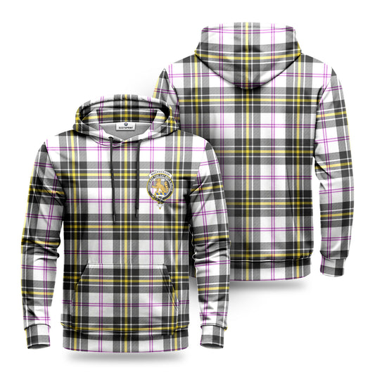 MacPherson Dress Modern Tartan Crest Hoodie 1500