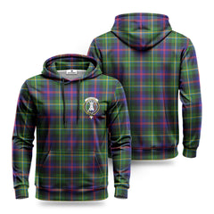 Malcolm (or MacCallum) Tartan Crest Hoodie