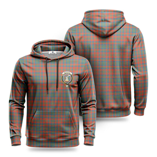 Matheson Ancient Tartan Crest Hoodie 1500