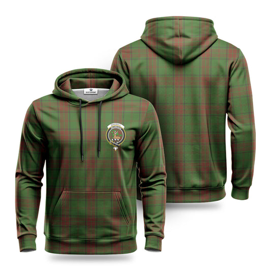 Maxwell Hunting Tartan Crest Hoodie 1500