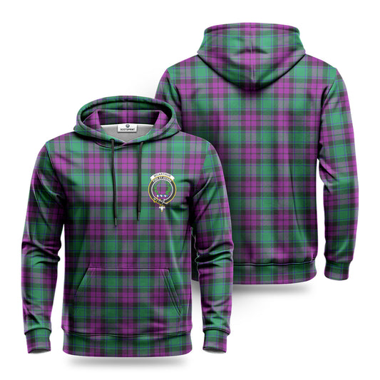 McArthur – Milton Tartan Crest Hoodie 1500