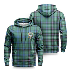 McDonald of the Isles Hunting Ancient Tartan Crest Hoodie