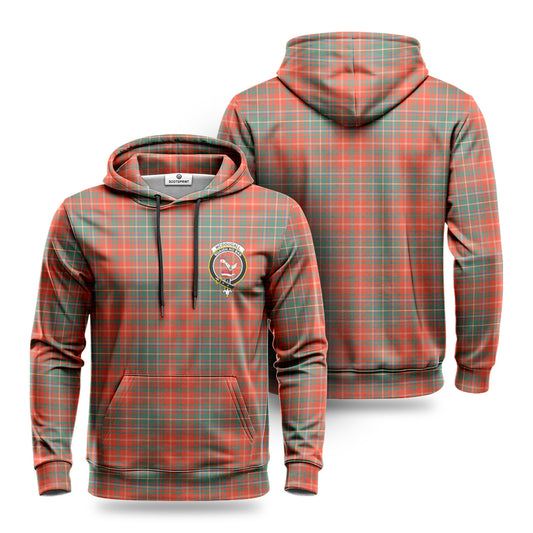 McDougall Ancient Tartan Crest Hoodie 1500