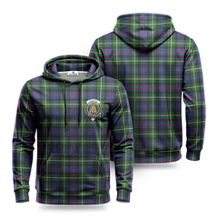 McKenzie Modern Tartan Crest Hoodie