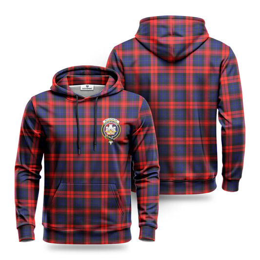 McLachlan Modern Tartan Crest Hoodie 1500