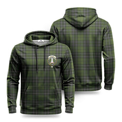 McLean Hunting Tartan Crest Hoodie