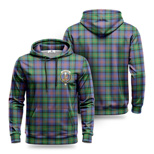 McLennan Ancient Tartan Crest Hoodie 1500