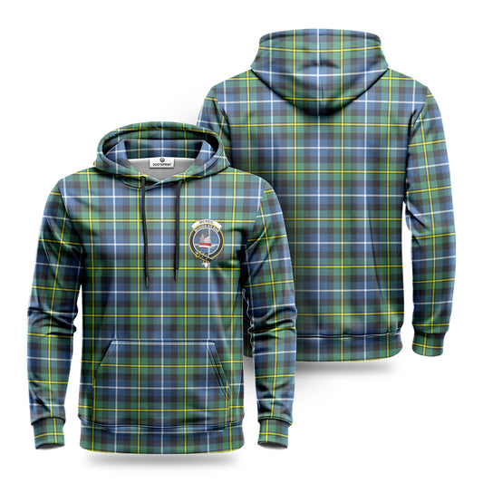 McNeil of Barra Ancient Tartan Crest Hoodie 1500