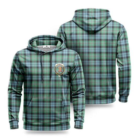 Melville Tartan Crest Hoodie 1500